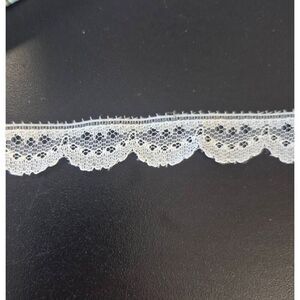 Lace, Vintage Ivory Edging Scalloped 5/8" wide x 15 yds